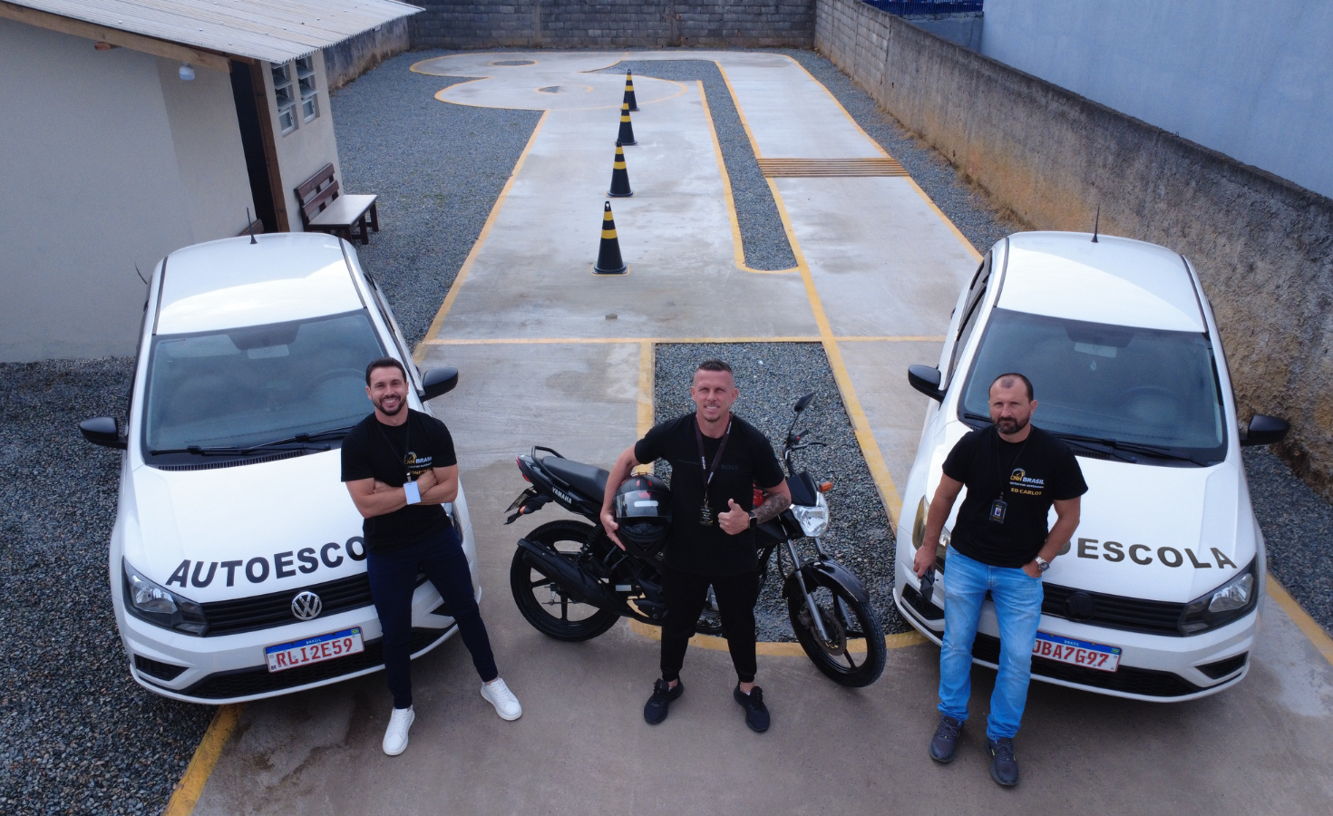 equipe de Instrutores autônomos práticos